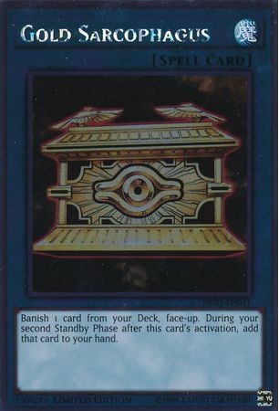 Gold Sarcophagus - NKRT-EN041 - Platinum Rare