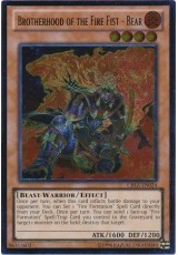 Brotherhood of the Fire Fist - Bear - CBLZ-EN024 - Ultimate Rare