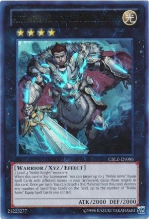 Artorigus, King of the Noble Knights - CBLZ-EN086 - Ultra Rare