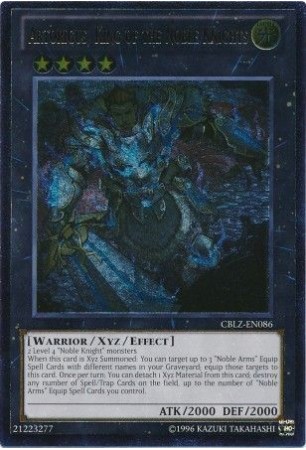 Artorigus, King of the Noble Knights - CBLZ-EN086 - Ultimate Rare