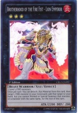 Brotherhood of the Fire Fist - Lion Emperor - CBLZ-EN099 - Super Rare