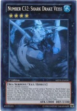 Number C32: Shark Drake Veiss - ABYR-EN039 - Ghost Rare