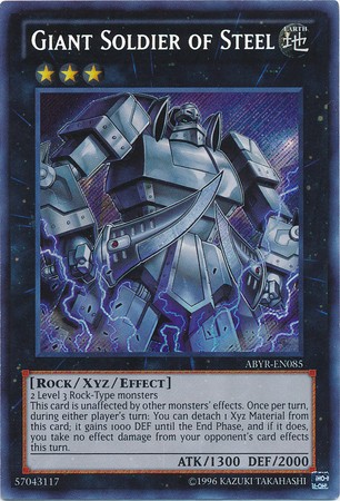 Giant Soldier of Steel - ABYR-EN085 - Secret Rare