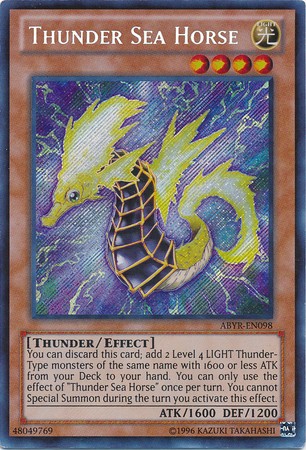 Thunder Sea Horse - ABYR-EN098 - Secret Rare
