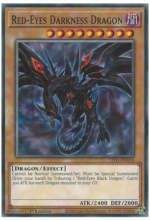 Red-Eyes Darkness Dragon - LDS1-EN003 - Common