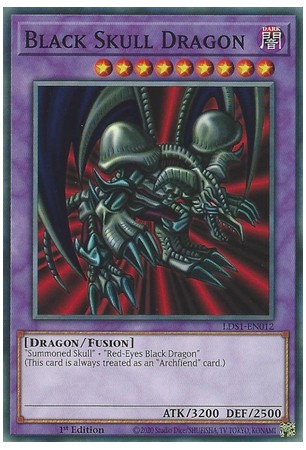 Black Skull Dragon - LDS1-EN012 - Common