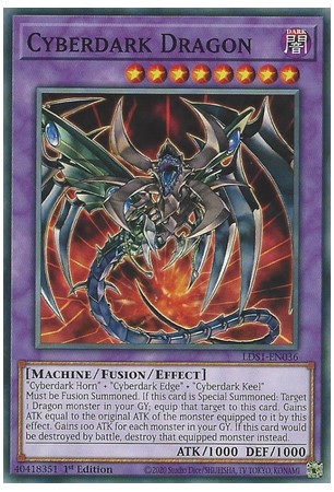 Cyberdark Dragon - LDS1-EN036 - Common