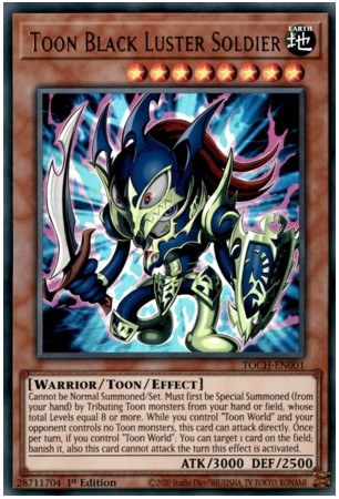 Toon Black Luster Soldier - TOCH-EN001 - Ultra Rare