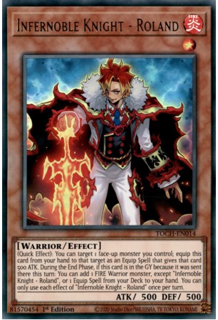 Infernoble Knight - Roland - TOCH-EN014 - Ultra Rare