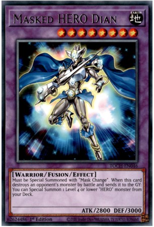 Masked HERO Dian - TOCH-EN046 - Rare