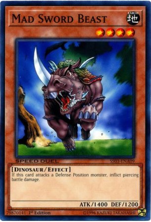 Mad Sword Beast - SS03-ENA09 - Common