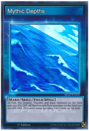 Mythic Depths - SBAD-ENS02 - Super Rare