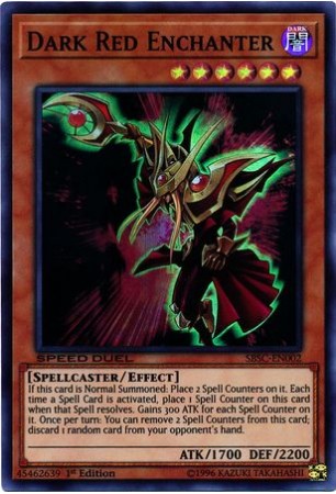 Dark Red Enchanter - SBSC-EN002 - Super Rare