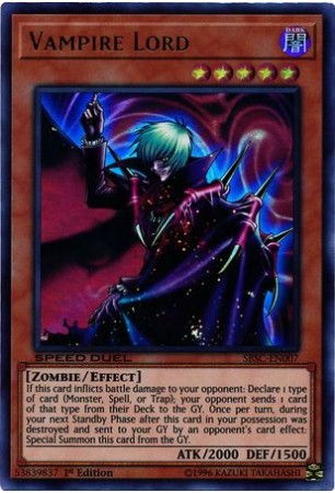 Vampire Lord - SBSC-EN007 - Ultra Rare