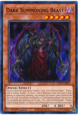 Dark Summoning Beast - SDSA-EN005 - Common