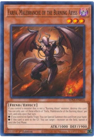 Farfa, Malebranche of the Burning Abyss - SDSA-EN016 - Common