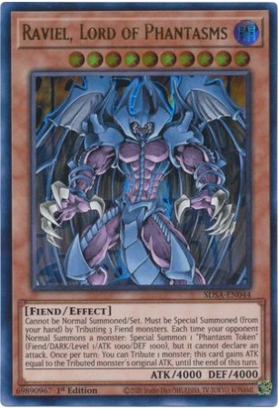 Raviel, Lord of Phantasms - SDSA-EN044 - Ultra Rare