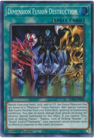 Dimension Fusion Destruction - SDSA-EN046 - Super Rare