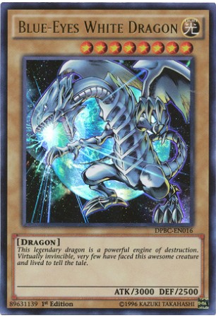 Blue-Eyes White Dragon - DPBC-EN015 - Ultra Rare