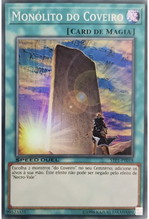 Gravekeeper's Stele - STP1-EN018 - Super Rare