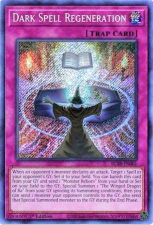 Dark Spell Regeneration - BLAR-EN001 - Secret Rare