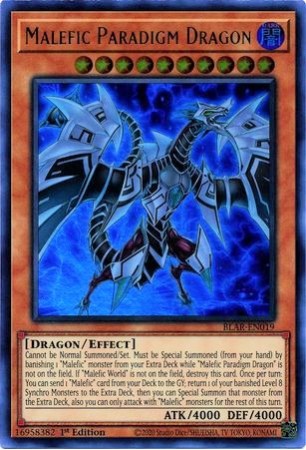 Malefic Paradigm Dragon - BLAR-EN019 - Ultra Rare