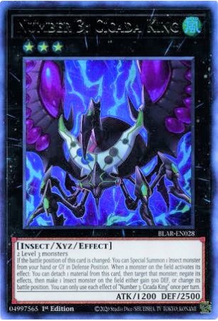 Number 3: Cicada King - BLAR-EN028 - Ultra Rare