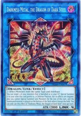 Darkness Metal, the Dragon of Dark Steel - BLAR-EN047 - Secret Rare