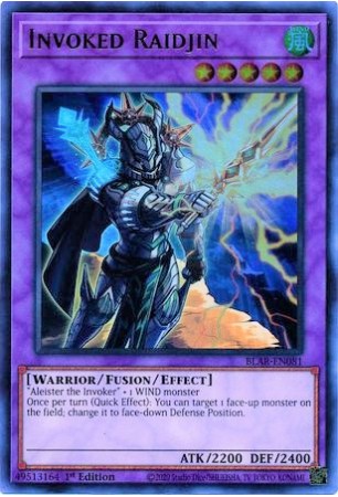 Invoked Raidjin - BLAR-EN081 - Ultra Rare