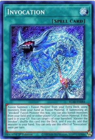 Invocation - BLAR-EN084 - Secret Rare