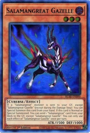 Salamangreat Gazelle - BLAR-EN090 - Ultra Rare