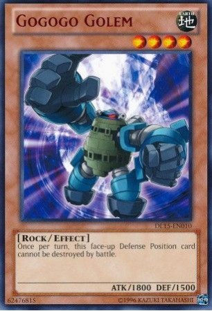 Gogogo Golem (Blue) - DL15-EN010 - Rare