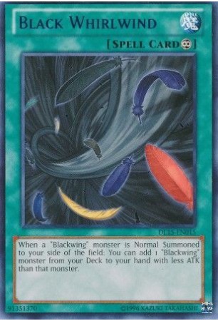 Black Whirlwind (Blue) - DL15-EN015 - Rare