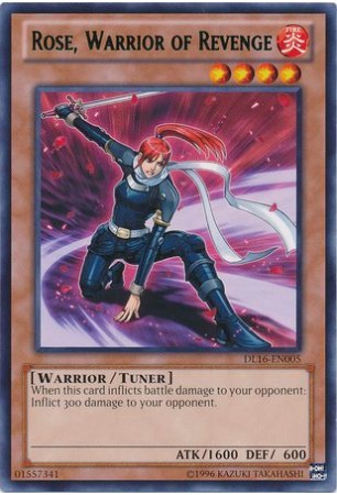 Rose, Warrior of Revenge (Blue) - DL16-EN005 - Rare