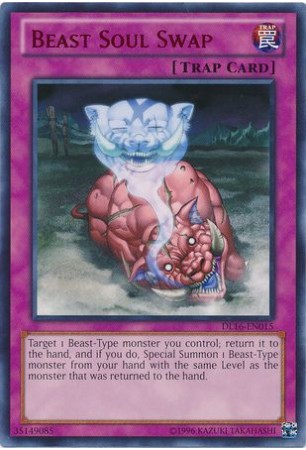 Beast Soul Swap (Blue) - DL16-EN015 - Rare