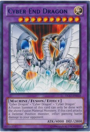 Cyber End Dragon (Purple) - DL17-EN010 - Rare