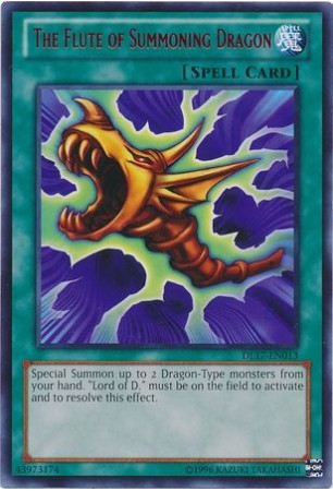 The Flute of Summoning Dragon (Red) - DL17-EN013 - Rare