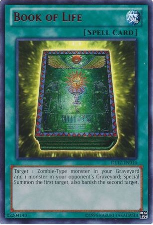 Book of Life (Green) - DL17-EN014 - Rare