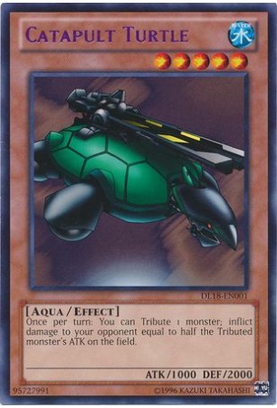 Catapult Turtle (Green) - DL18-EN001 - Rare