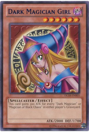 Dark Magician Girl (Blue) - DL18-EN003 - Rare