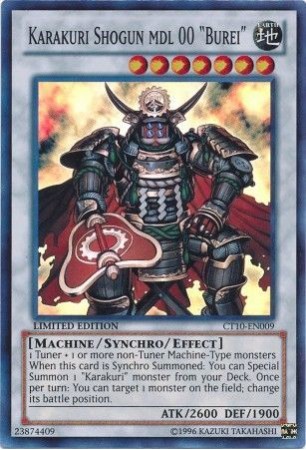 Karakuri Shogun mdl 00 "Burei" - CT10-EN009 - Super Rare