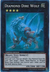 Diamond Dire Wolf - CT10-EN012 - Super Rare