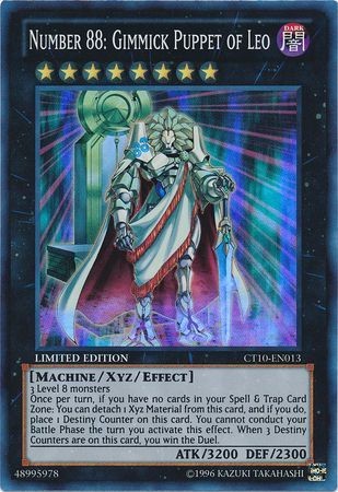 遊戯王 - ak Number 88: Gimmick Puppet of Leo - CT10-EN013 - Super Rare - Duelshop