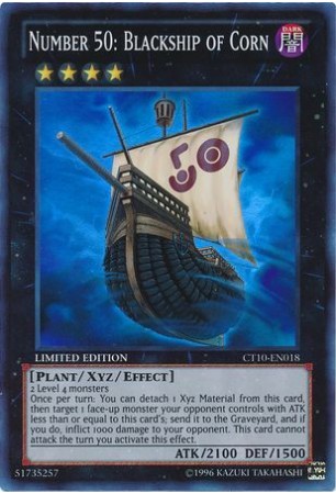 Number 50: Blackship of Corn - CT10-EN018 - Super Rare