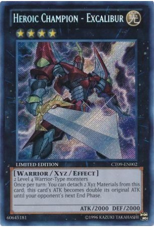 Heroic Champion - Excalibur - CT09-EN002 - Secret Rare