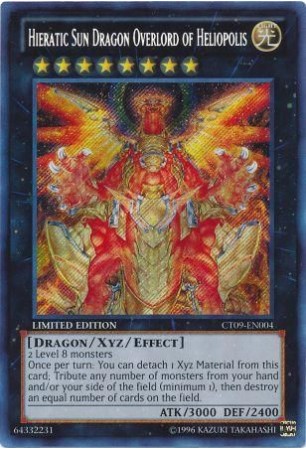 Hieratic Sun Dragon Overlord of Heliopolis - CT09-EN004 - Secret Rare