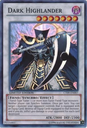 Dark Highlander - CT09-EN007 - Super Rare