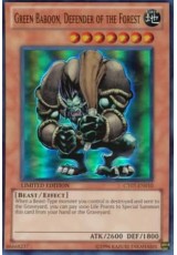 Green Baboon, Defender of the Forest - CT07-EN010 - Super Rare