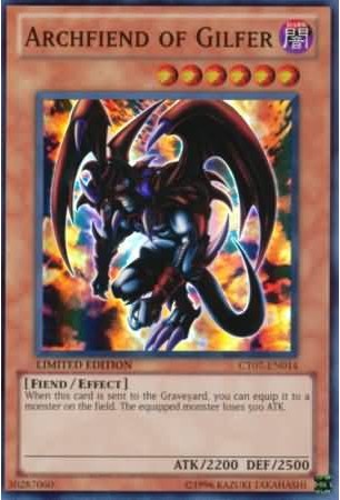 Archfiend of Gilfer - CT07-EN014 - Super Rare