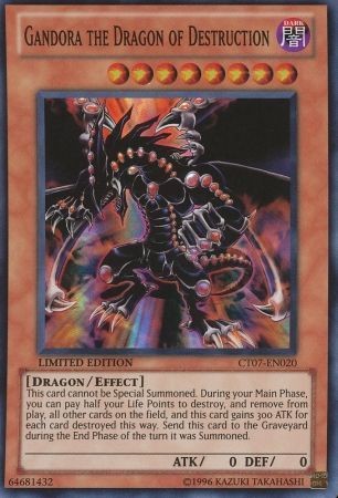 Gandora the Dragon of Destruction - CT07-EN020 - Super Rare